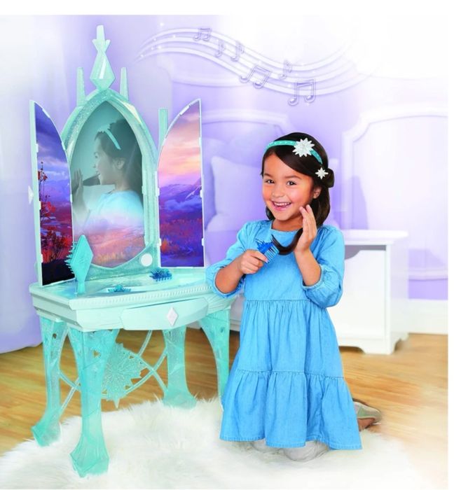 Тоалетка с огледало Disney Froze Елза