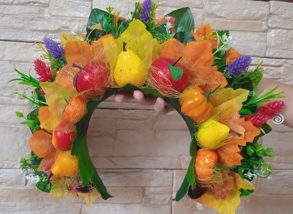 Ободок осенний оригинальный