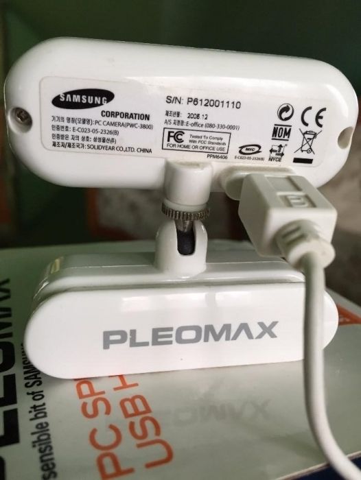 Camera web Samsung+boxa stereo