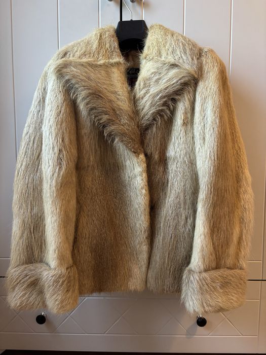 Haina blana naturala nutria bej