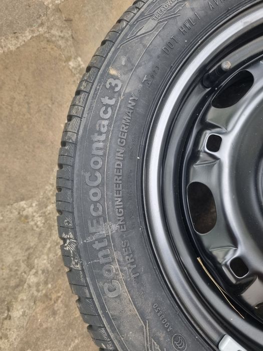 Cauciucuri de vara cu jante originale, 5 bucati