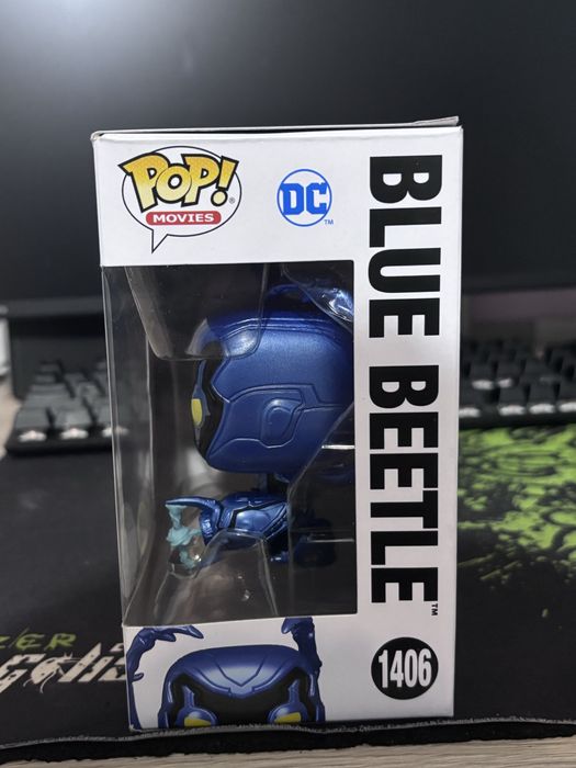 Funko Pop Blue Beetle 1406 Glows in the dark special edition
