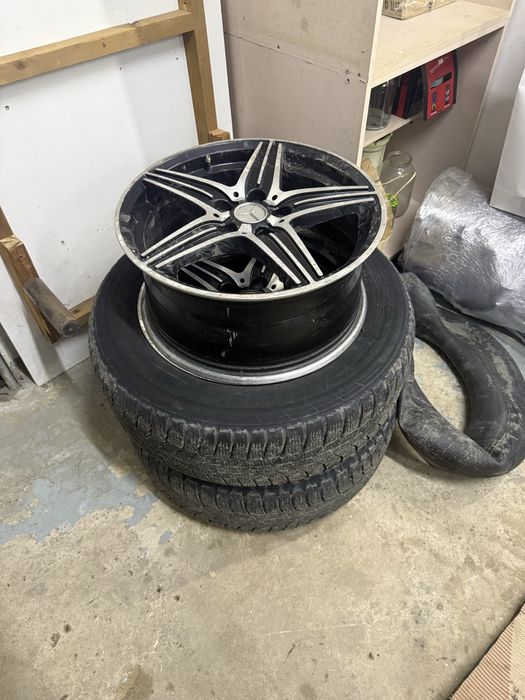 Диски с покрышками r17 Мерседес