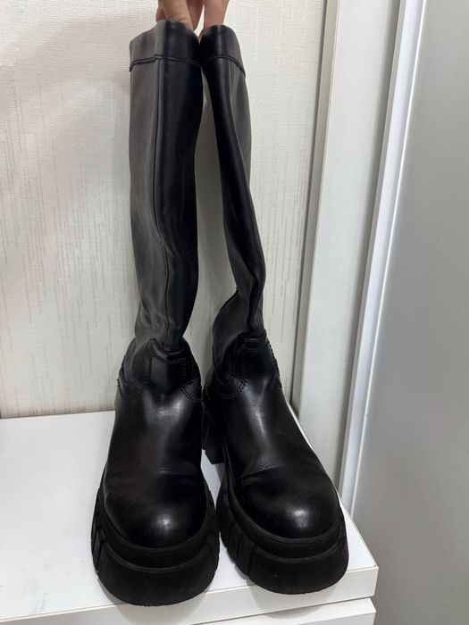 Кожаные Сапоги Zara