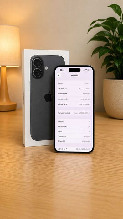 iPhone 17 256Gb 100% bateria (Ag50 Galata B8971) Garantie 2 ani!