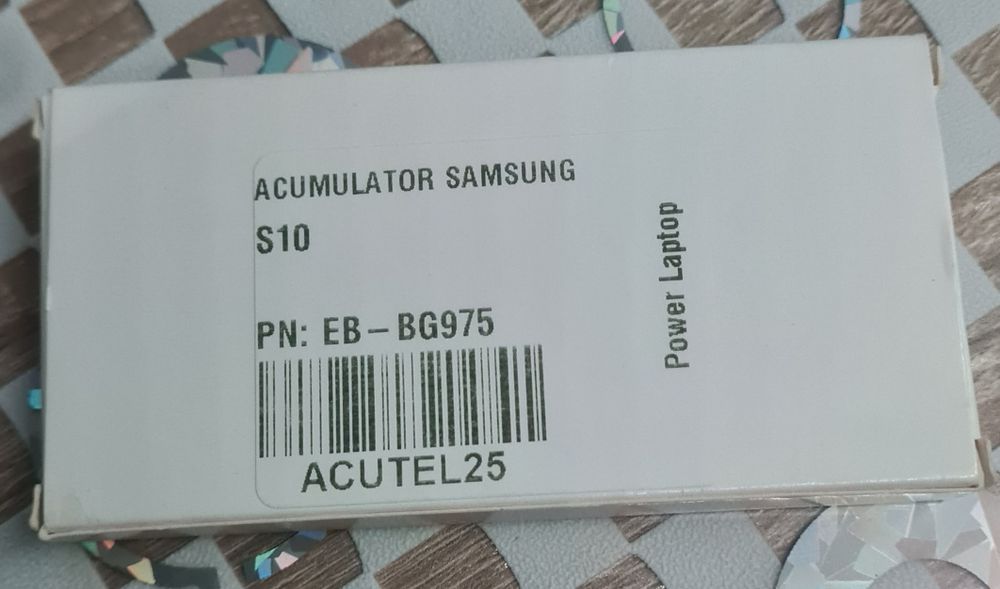 Acumulator Samsung S 10 și Huawey P 30 Lite 50 lei bucata