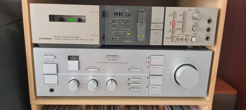 Кассетная дека, усилитель