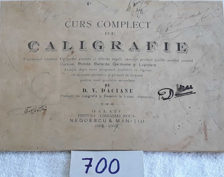 Curs complet de caligrafie de colectie nu trimit în țară preda în cent