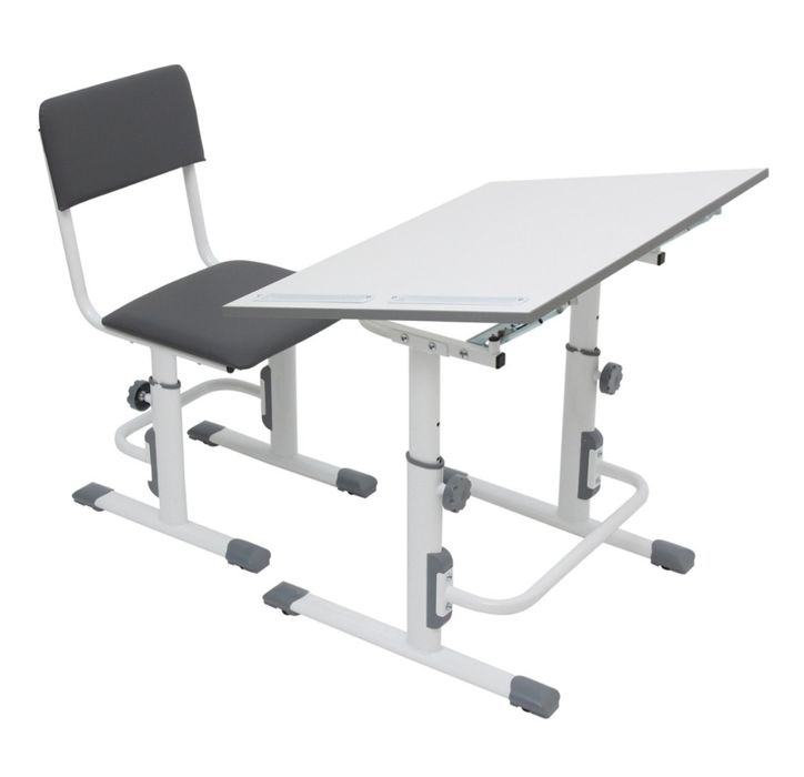 Парта и стул,на вырост.