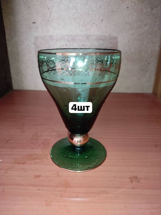 Фужеры из чешского стекла