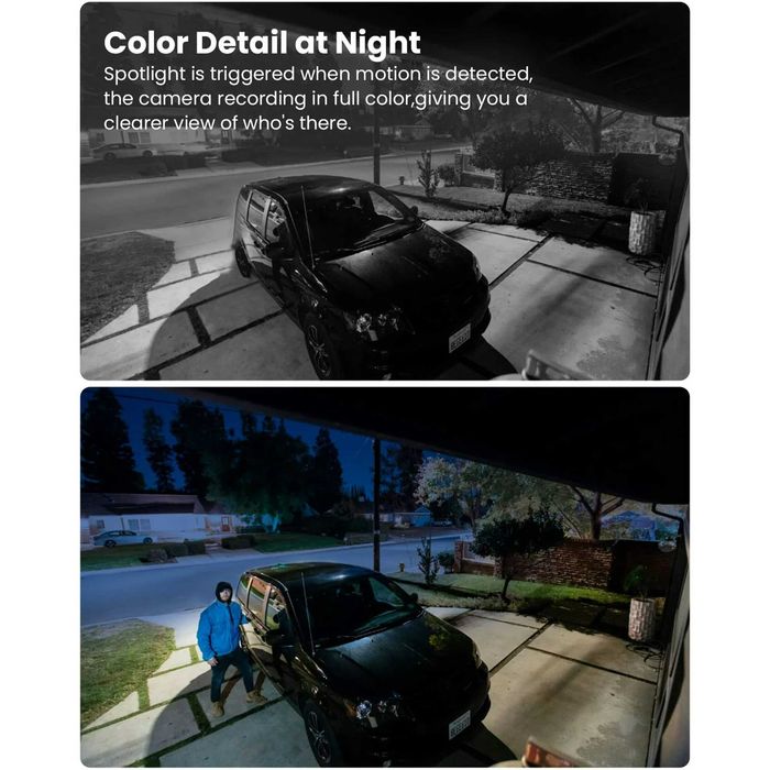 Безжична камера с акум. батерия ZS-GQ1 , ieGeek 2K 3MP