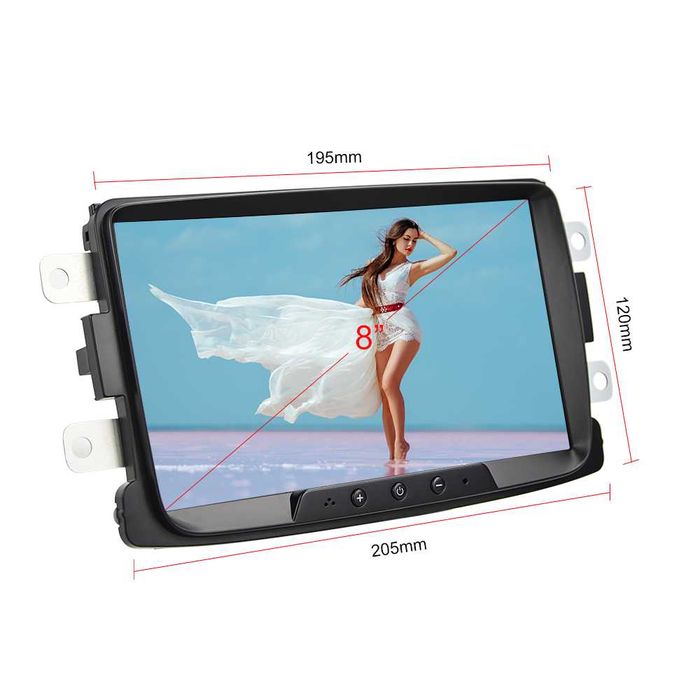 Dvd auto, navigatie Dacia Duster, Sandero, Logan, 12 luni Garantie