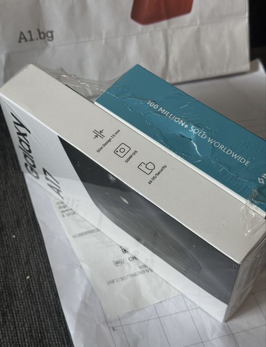 ЗАПЕЧАТАН 128GB Samsung A17 Гаранция A1 до 2027г. Black