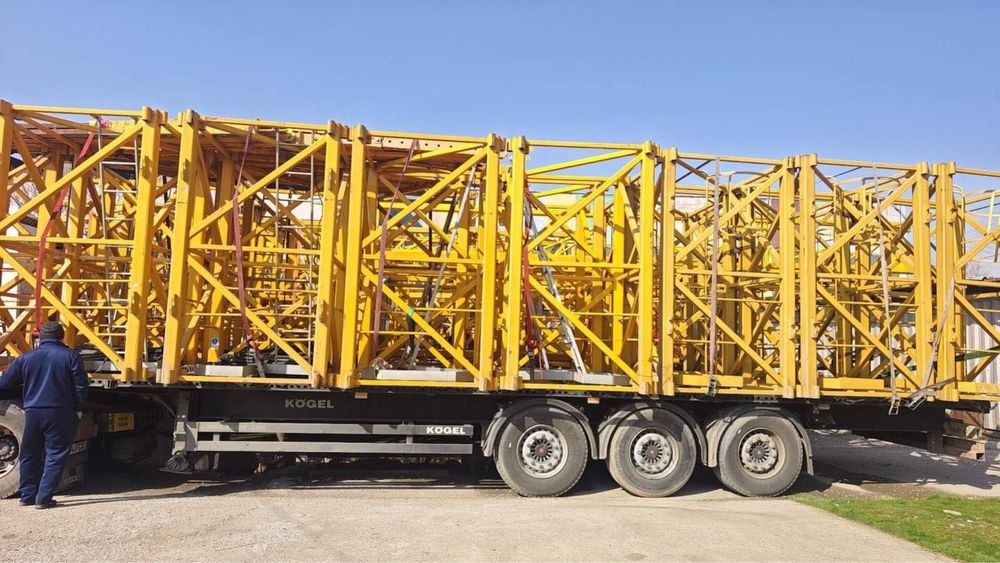 Kran minora Bashenniy kran башенный кран 6015-8