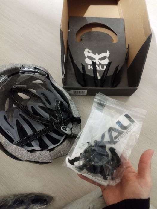 ПРОМОЦИЯ!!! Каска за велосипед Kali Amara helmet W.Mount - Fighter gre