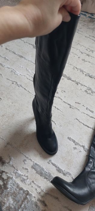 сапоги натуральная кожа