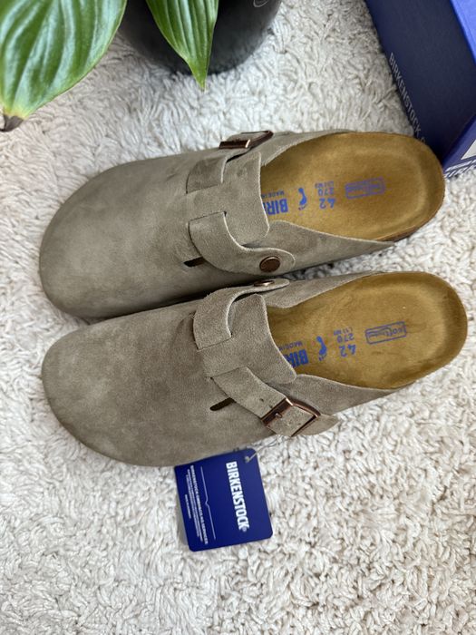 Birkenstock Boston Taupe 42
