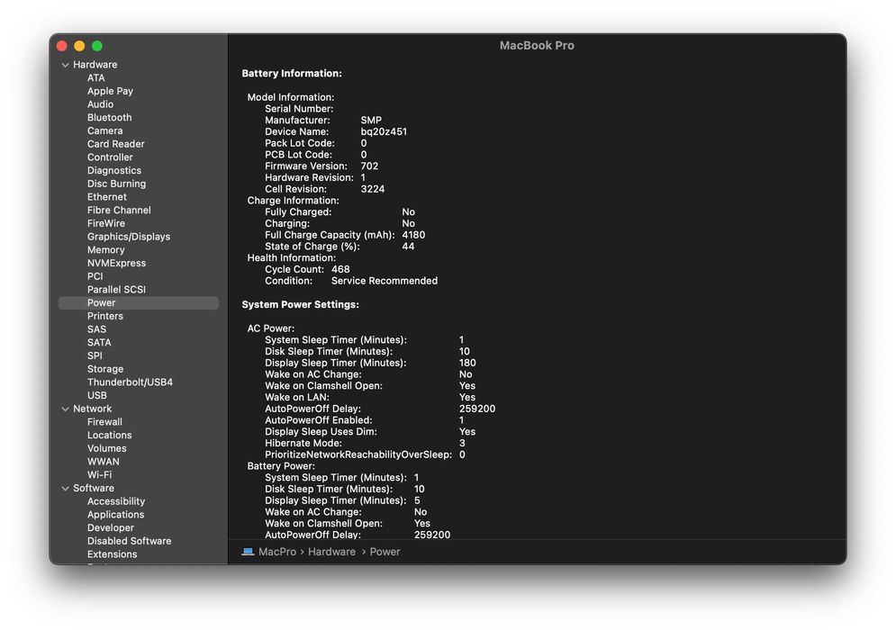 MacBook Pro 13, 2015, Intel Core i5 2.7, 8GB, 128 GB