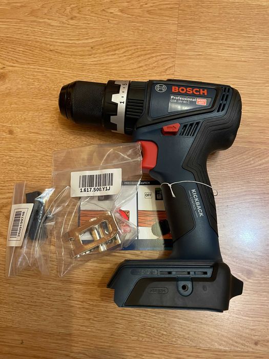 Акумулаторен ударен винтоверт Bosch GSB 18V-90 C с Bluetooth GCY 42