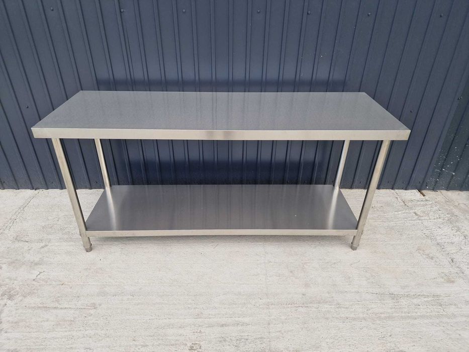 Masa inox 180x70x85 H , factura +transport gratuit ,produse noi