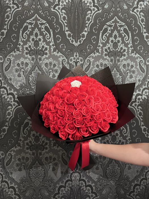 Buchet trandafiri din sapun