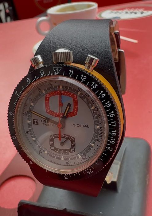 Tissot Sideral Cronograph Lemania 872 . Servisat. RAR