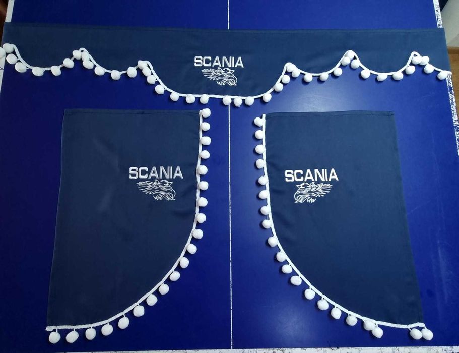 Perdea parbriz si coltare Scania
