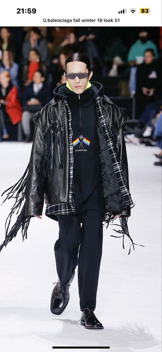 Hanorac hibrid Balenciaga Fall 18