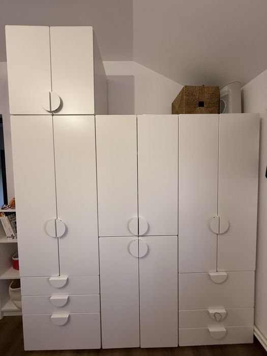 Dulapuri haine smastad ikea albe noi