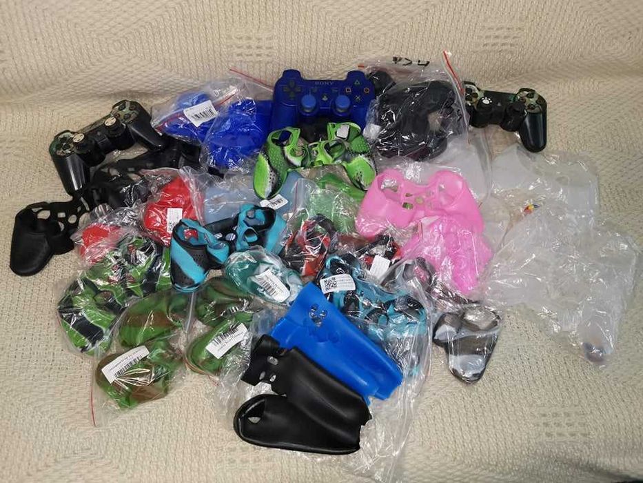 Цветни капачки и протектори за джойстици - PS3 PS4 Xbox 360 (Много видове)