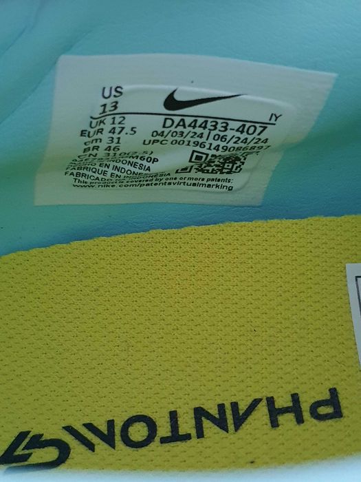 Бутонки Nike Phantom GT 2 ,номер 45