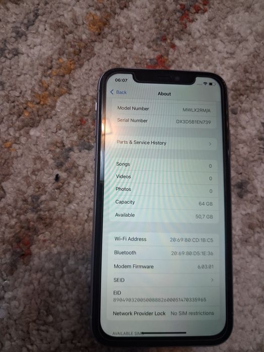 V/sch iphone 11 baterie 89  in buzau