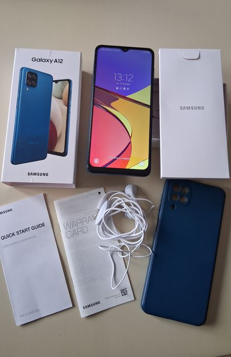 Смартфон SAMSUNG Galaxy A12 128 gb RAM 8 gb в отлично състояние