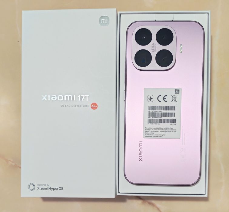 XIAOMI 17T 5G Violet 12/512 GB Dual Sim nou la cutie!