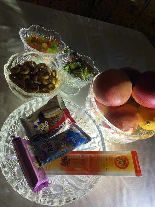 Хрустальные вазочки