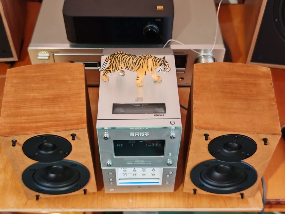Sony CMT-MD1. Minidisc,tuner cu RDS, Cd, Bijuterie. Preț fix