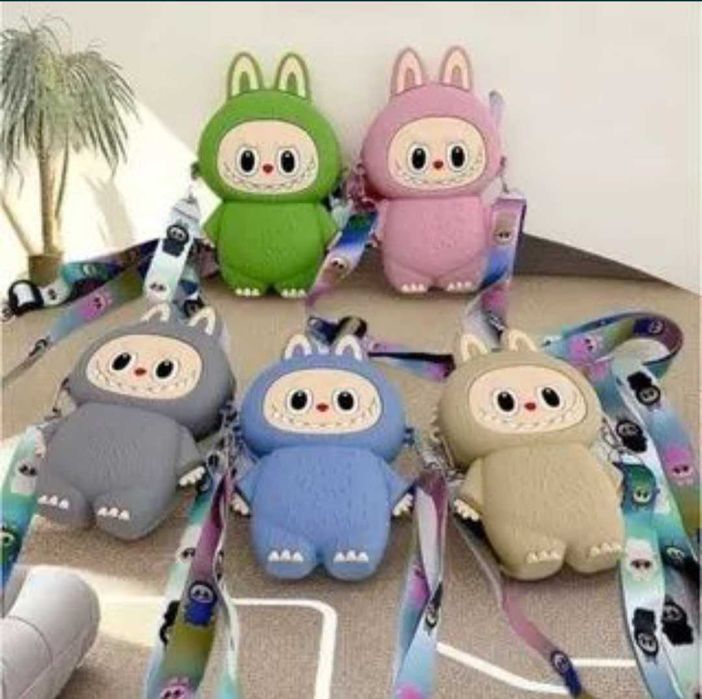 LABUBU ЛАБУБУ Плюшен Ключодържател Оригинал POPMART ПОПМАРТ 7 модела