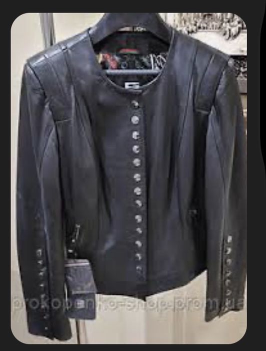 Куртка кожаная женская б/у