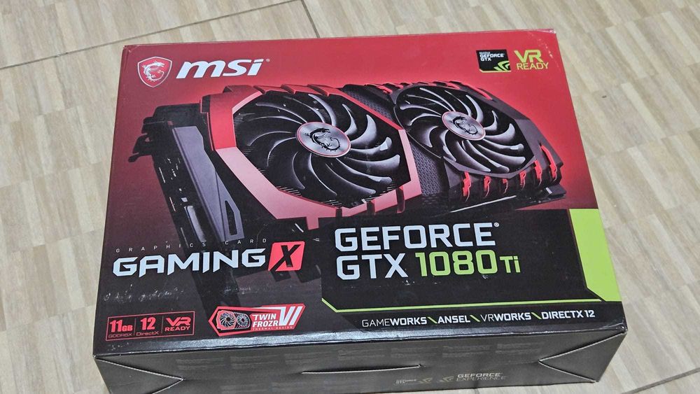 MSI GeForce GTX 1080 Ti Gaming X 11GB full box