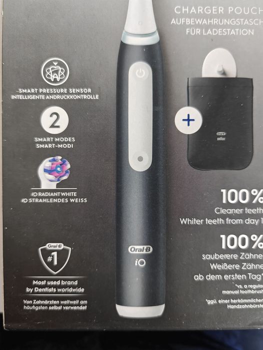 Periuța de dinți electrică oral B io radiant white