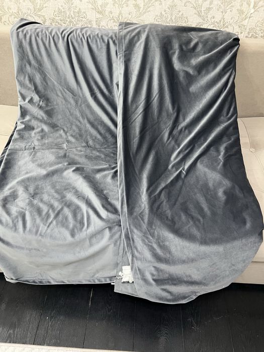 Продам шторы. Темно серый, бежевый.