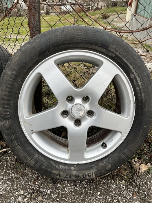 Оригинални джанти с гуми Peugeot