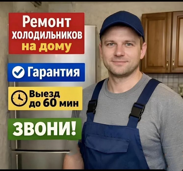 Ремонт холодильников все марки выезд мастера на дом