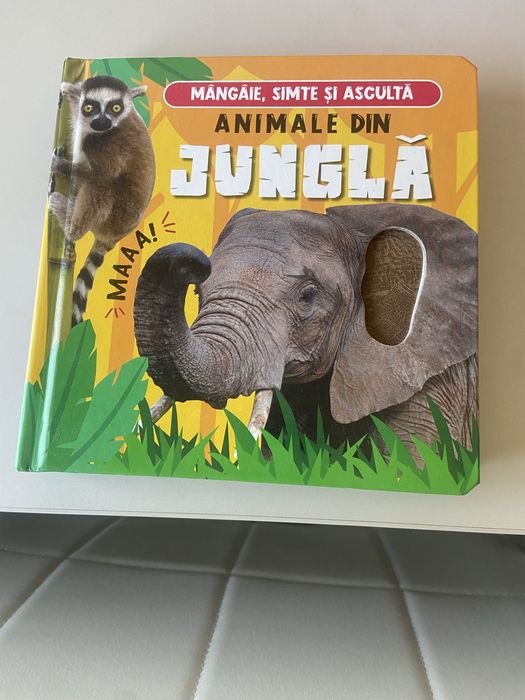 Carte bebelusi/copii mici JUNGLA, NOUA