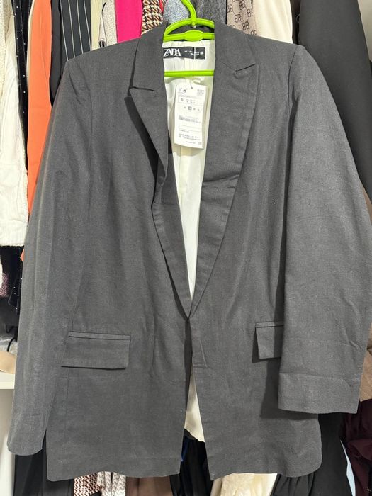 Пиджак Zara из лён оригинал