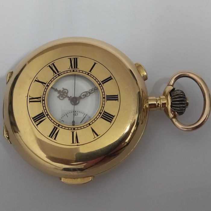 INVICTA Minute Repeater Half Hunter Pocket Watch, chronograph, 1911-