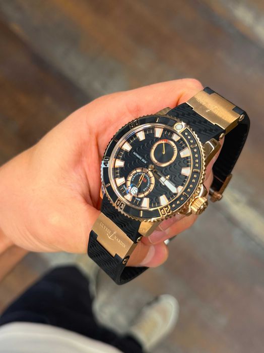 ulysse nardin maxi-marine черно-злато