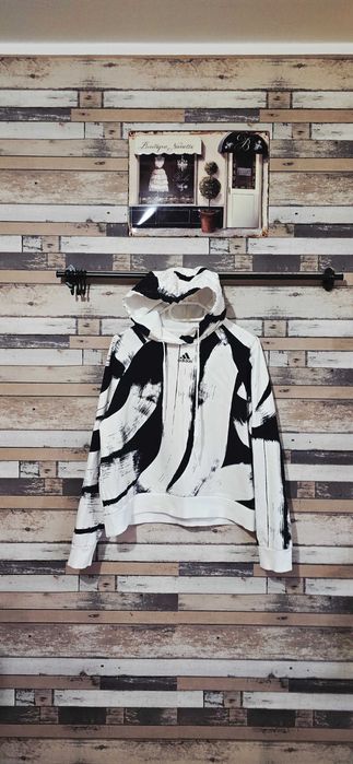 Adidas L-дамски къс суичър (А-294)
