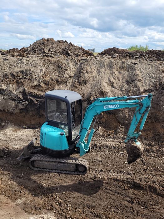 услуги миниэкскаватора