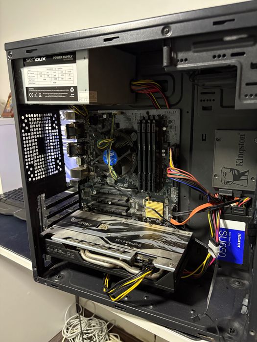 PC Gaming i5-7500 | Radeon RX 580 | Dual SSD (360GB Total)